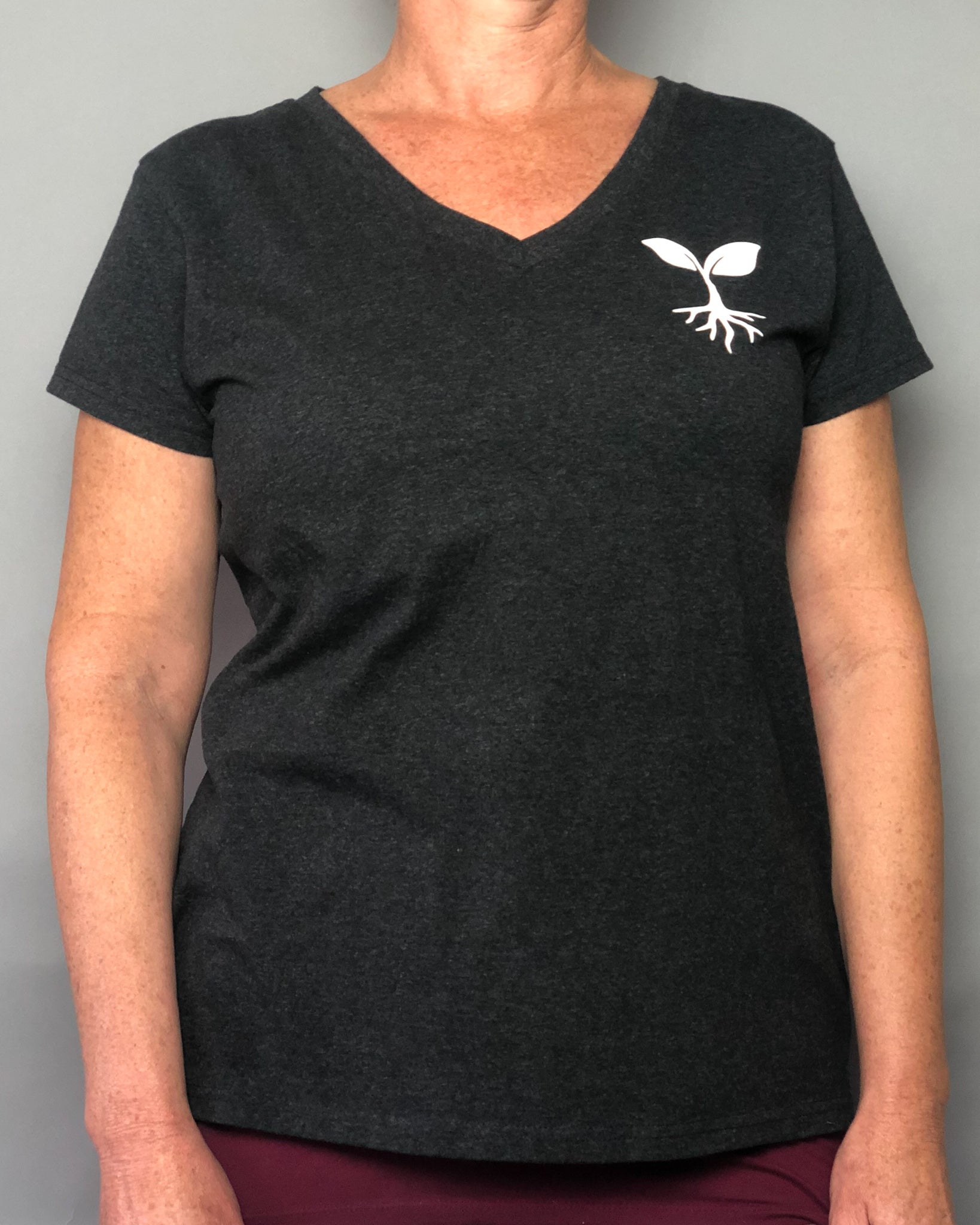 Womans Charcoal Heather T-Shirt